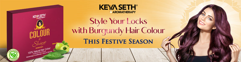 How to Style Your Locks with Burgundy Hair Colour This Festive Season?