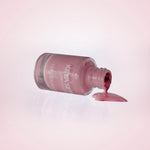 Crimson + Café Nude + Flamingo  Long Wear Nail Enamel Enriched with Vitamin E & Argan Oil