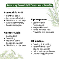 Rosemary Body Oil – Stress Relieving, Anti-Ageing & Soothing For Glowing Skin; Non-Sticky, Quick-Absorbing - Keya Seth Aromatherapy