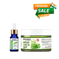 Tea Tree Essential Oil DIY Skincare Kit – Fights Acne, Clears and Tightens Pores, Controls Oil & Redness, Hydrates for Smooth, Blemish-Free Skin - Keya Seth Aromatherapy