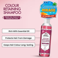 Shine & Silk Colour Retaining Shampoo - Keya Seth Aromatherapy