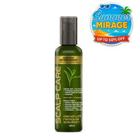 Scalp care Dandruff Removal Solution with Salicylic Acid, Tea Tree & Eucalyptus Oil,Reduces Dandruff & Flakes, Soothes Itchy scalp & Nourishes Hair - Keya Seth Aromatherapy