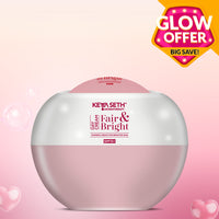 Fair & Bright Day Cream SP15+, Skin Brightening & Whitening, with Vitamin C, B3 & B6 Moisturizer with Lavender & Geranium Essential Oil