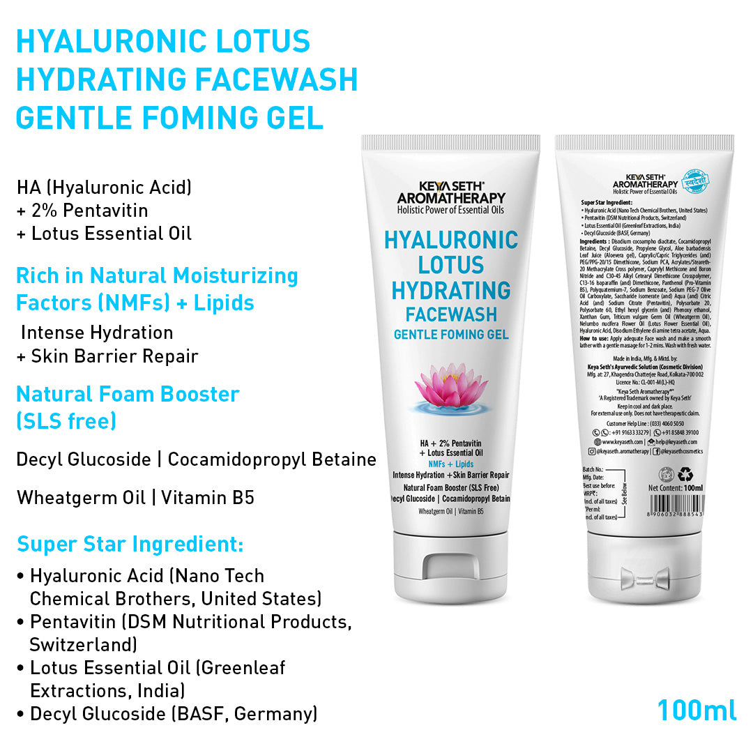Daily Skincare Routine for Spot Removal & Hydration – Facewash, Serum, Moisturizer, SPF 30 Sunscreen With Hyaluronic Acid, Daisy Flower, Alpha Arbutin, Beetroot Extract, Mulberry Root Extract, Vitamin C & B5 to Fade Dark Spots, Scars & Even Skin Tone - Keya Seth Aromatherapy