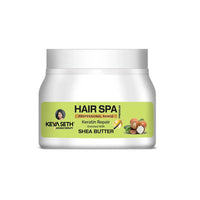 Hair Spa Premium Keratin Repair, Smoothing & Strengthening Hair Mask for Weak & Frizzy Hair Enriched with Aloe Vera, Gooseberry & Chamomile Oil - Keya Seth Aromatherapy