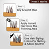 Instant Hair Brown Refill Pack - Instant Hair Brown Refill Pack - Hair Building & Thickening Fibers for Thinning Hair & Hair Loss Concealer - Keya Seth Aromatherapy