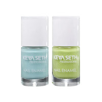 Aquatica + Min Green Long Wear Nail Enamel Enriched with Vitamin E & Argan oil - Keya Seth Aromatherapy