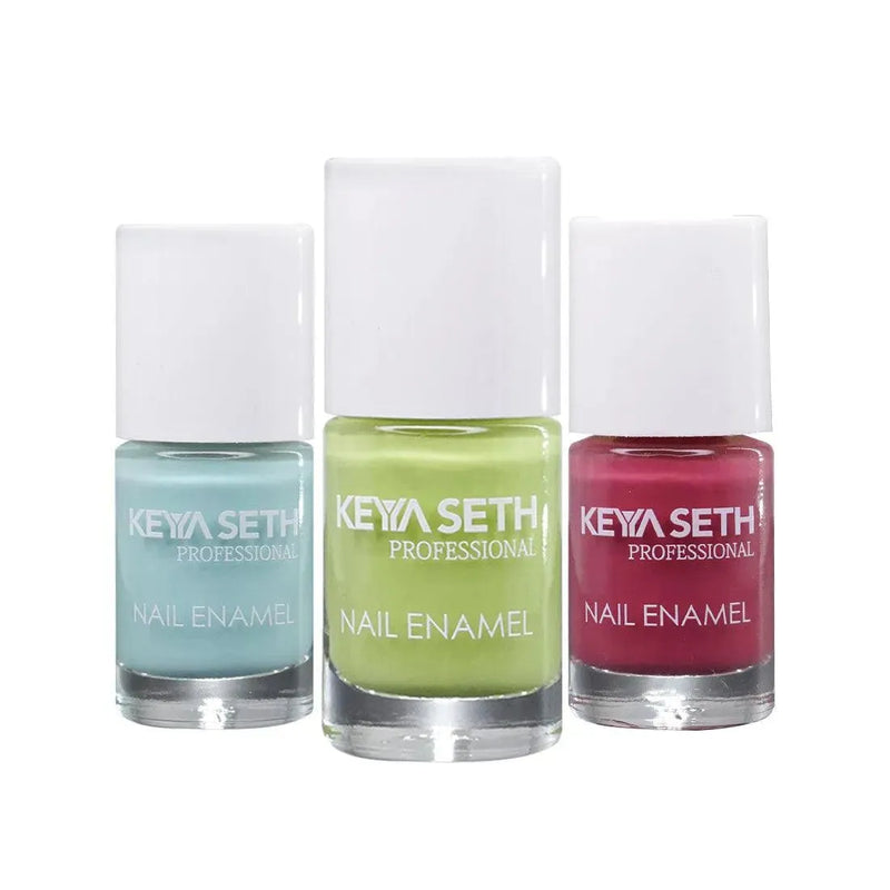 Aquatica + Mint Green + Workaholic Long Wear Nail Enamel Enriched with Vitamin E & Argan Oil - Keya Seth Aromatherapy