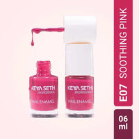 Soothing Pink + Grape Love Long Wear Nail Enamel Enriched with Vitamin E & Argan Oil - Keya Seth Aromatherapy