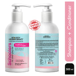 Schoolers Kids Shampoo & Conditioner for Soft & Shining Hair. No sulfate & paraben