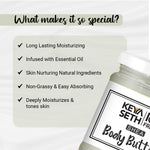 Lab Fresh Shea Body Butter Enriched with Rose & Geranium Oil for 24hrs Moisturization & Nourishment for Men & Women All Skin Types, Body Care, Skin Care, Keya Seth Aromatherapy