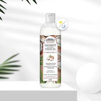 Virgin Coconut Oil, Skin & Hair, Cold Pressed, Moisturizing, Glowing, Soothing Nourishment Anti Dandruff, Rich in Lauric Acid & Vitamin E