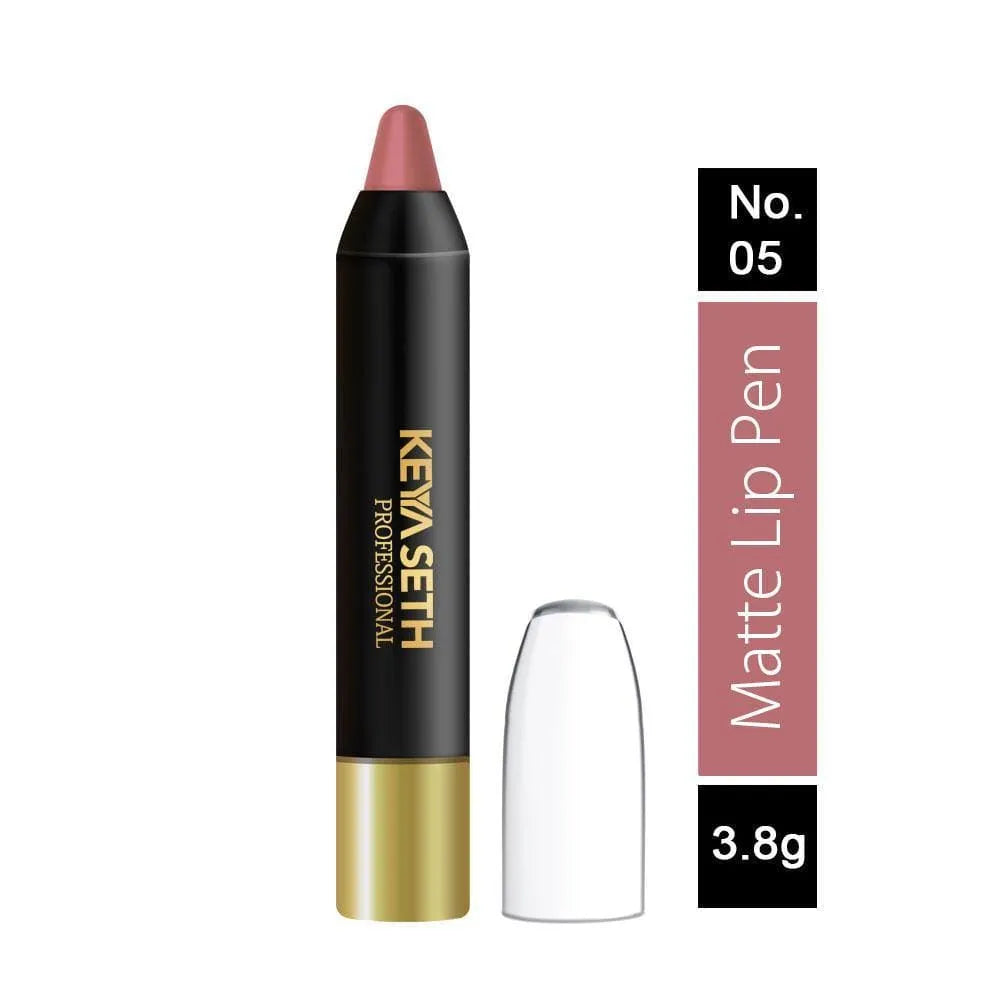 Dark Nude Pink Shade Matte Lip Pen - 05