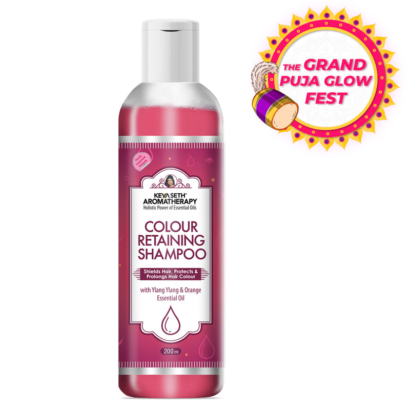 Shine & Silk Colour Retaining Shampoo - Keya Seth Aromatherapy