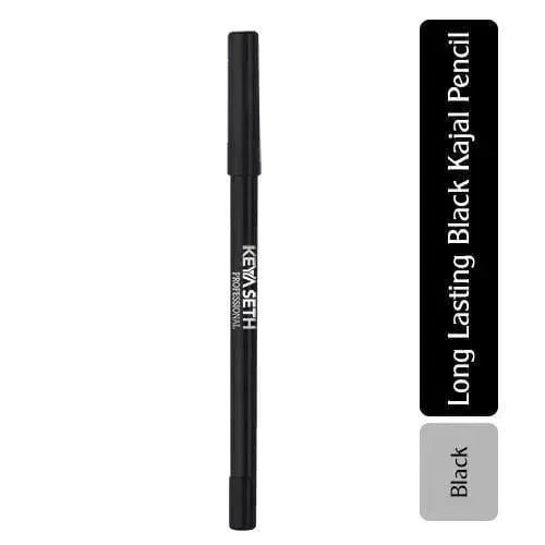 Long Lasting Color Kajal Pencil - Black - Keya Seth Aromatherapy