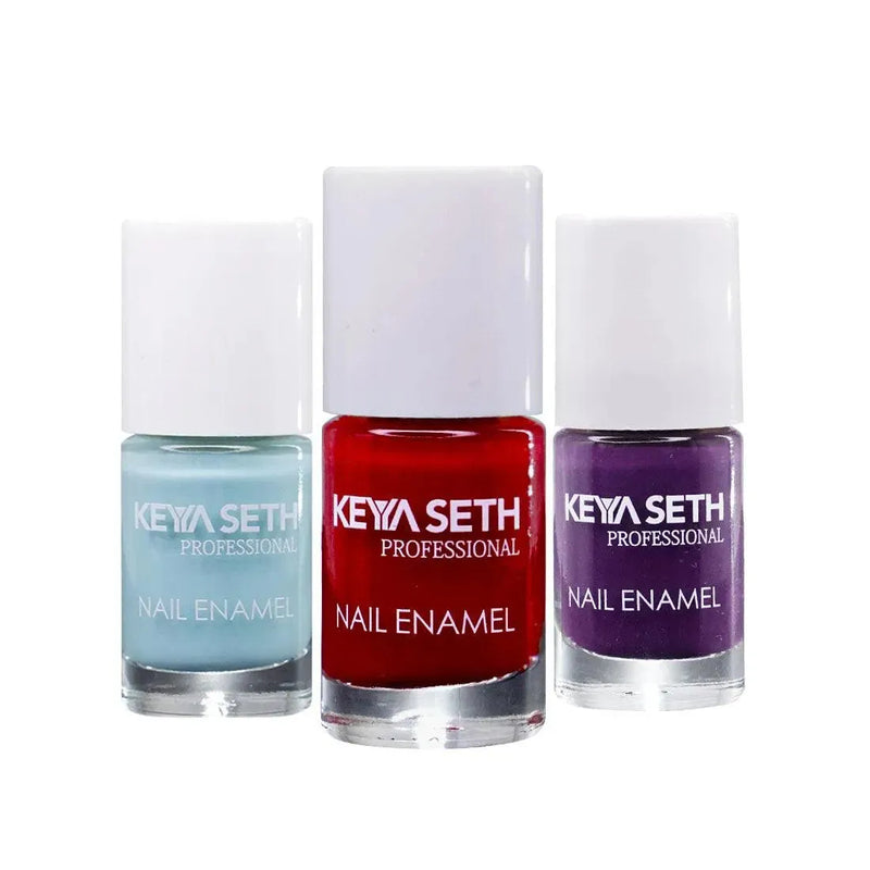 Aquatica + Grape Love + Crimson Long Wear Nail Enamel Enriched with Vitamin E & Argan Oil, Nail Polish, Nail Care, Keya Seth Aromatherapy