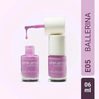 Soothing Pink + Ballerina Long Wear Nail Enamel Enriched with Vitamin E & Argan Oil, Nail Polish, Nail Care, Keya Seth Aromatherapy