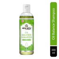 Oil Balance Shampoo for Oily Scalp,Anti-Dandruff,Makes Hair Bouncy & Volume Boost for Thin Hair with Pro -Vitamin B5 & Essential of Lemon & Lavender - Keya Seth Aromatherapy