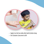 Schoolers Nourishing Cream Gentle & Safe, Intensive Moisturizing & Nourishing Ultra-Light for Kids- Hypoallergenic, No Paraben & Sulfates