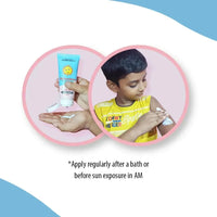 Schoolers Sunscreen SPF 30 PA++ for Kids Mineral Based Lotion -Paraben & Sulfate Free - Keya Seth Aromatherapy