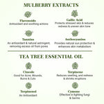 Skin Lightening Underarm Serum,for Exfoliating & Brightening, with Lactic Acid, Mulberry Extract & Tea Tree Oil