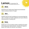 Lemon Essential Oil, Therapeutic, Pure & Natural, Vitamin C, Skin Brightening, Weight Loss, Boosts Immunity  10ml - Keya Seth Aromatherapy