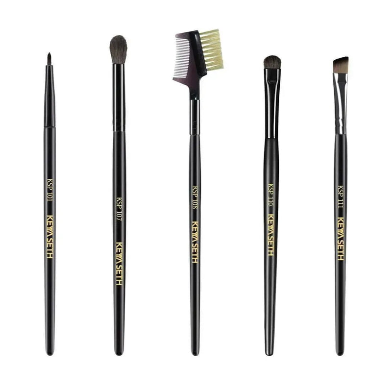 5Pcs Eye Make Up Brush Set - Keya Seth Aromatherapy