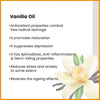 Spicy Vanilla After Bath Body Oil Light, Non-Sticky & Quick Absorbing, Stimulates Mind, Anti Inflammatory, Warming Action & Revitalize Skin, Body Care,, Body Oil, Keya Seth Aromatherapy