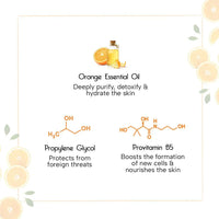 Orange Gel Vitamin C Enriched, Brightening, Rejuvenating, Refreshing, Soothing, Hydrating, Detox & Non-sticky Light Moisturizer 160gm - Keya Seth Aromatherapy