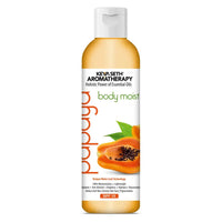 Papaya Body Moist with SPF 15 24hrs Moisturization Lock Papaya Extract Enriched, Brightening, Glowing & Anti Blemish - Removes Pigmentation & Dull Skin 200ml - Keya Seth Aromatherapy