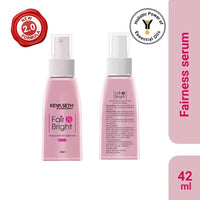 Fair & Bright Serum, Skin Brightening, Whitening, with Vitamin C, AHA Exfoliation with Glycolic & Lactic ACID, Lavender & Geranium Essential Oil - Keya Seth Aromatherapy