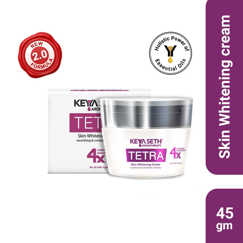 Tetra Skin Whitening Cream, Alpha Arbutin, Niacinamide, Vitamin C, Daisy Extract & Neroli for Radiant Glow & Luminous Complexion, Age Spots & Melasma