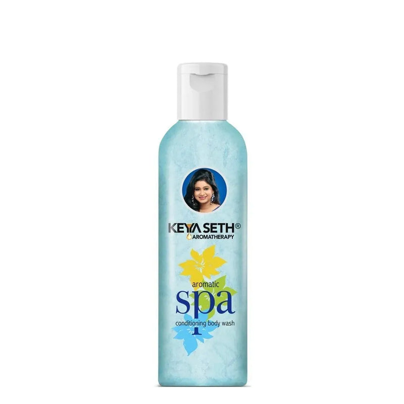 Aromatic Spa Conditioning Body Wash I 100% Soap Free I Enriched with Wheat Germ, Grape Seed , Lavender, Sandalwood, Neem and Peppermint oil - Keya Seth Aromatherapy