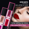 Bright Red Shade Long Lasting Lipgloss  - 05