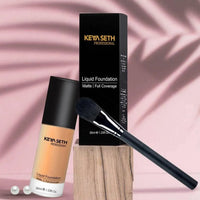 Full Coverage Liquid Matte Foundation-Shade 04 - Keya Seth Aromatherapy