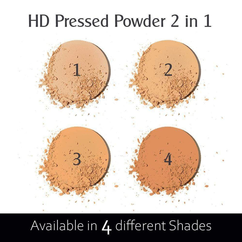 HD Pressed Powder 2 in 1- Shade 02