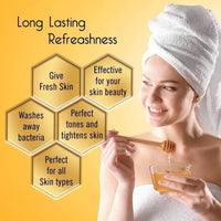 Honey Bodywash Enriched with Honey, Shower Gel with Skin Conditioner for All Skin Types - Keya Seth Aromatherapy