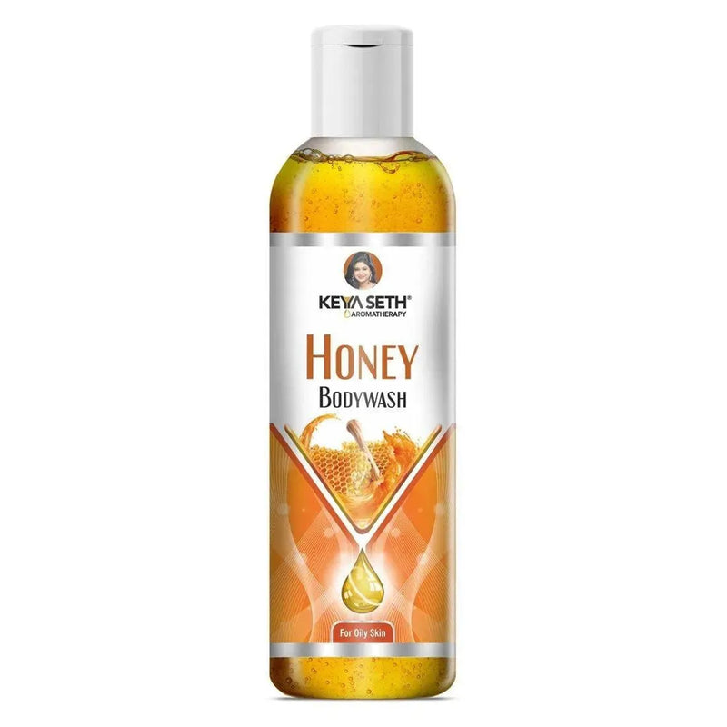 Honey Bodywash Enriched with Honey, Shower Gel with Skin Conditioner for All Skin Types - Keya Seth Aromatherapy
