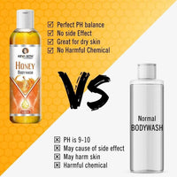 Honey Bodywash Enriched with Honey, Shower Gel with Skin Conditioner for All Skin Types - Keya Seth Aromatherapy