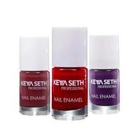 Crimson + Wine N Dine + Grape Love Long Wear Nail Enamel Enriched with Vitamin E & Argan oil, Nail Polish, Nail Care, Keya Seth Aromatherapy