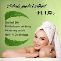 Neem Bodywash Gel Enriched with Pure Neem Essential Oil & Olive Extract -Natural Anti Acne & Pimple Unisex for Oily Skin