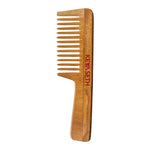 Neem Wooden Comb Wide Tooth with Handel All Purpose Large Size Perfect Hair Setter