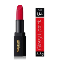 Pink Red Shade Glossy Lipstick - 04 - Keya Seth Aromatherapy